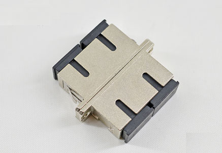 SC/UPC双工金属活动盖光纤适配器